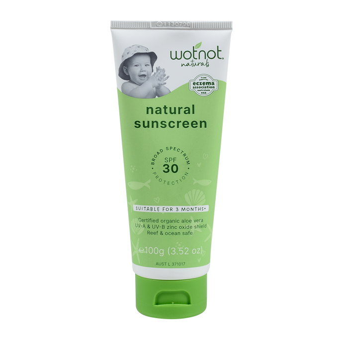 Wotnot Naturals - Natural Sunscreen 100g (3+ Months)