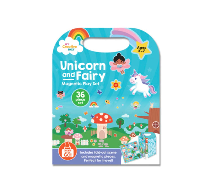 My Creative Box 3 - 7 years Unicorn & Fairy Magnetic Play Set