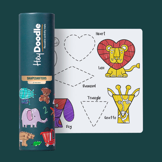 HeyDoodle Colour-in Silicone Mini Mat