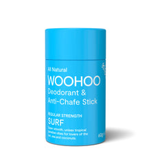 Load image into Gallery viewer, Woohoo Deodorant &amp; Anti-Chafe Stick (Surf) 60g
