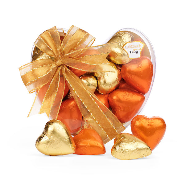 Chocolate Gems Gold & Orange