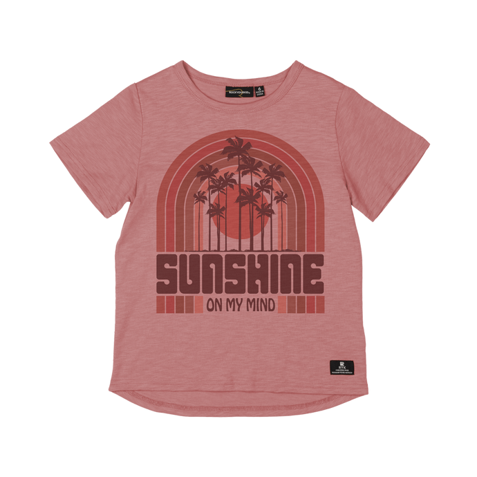 Rock Your Baby - Size 4 - 7 - Sunshine on my mind T-Shirt