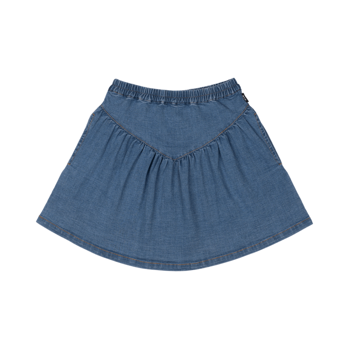 Rock Your Baby - Size 8 - 12 - Chambray Yoke Skirt