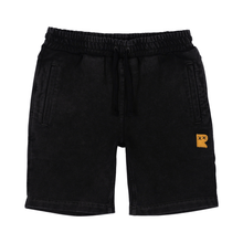 Load image into Gallery viewer, Rock Your Baby - Size 2 - 3 - Vintage Black Track Shorts
