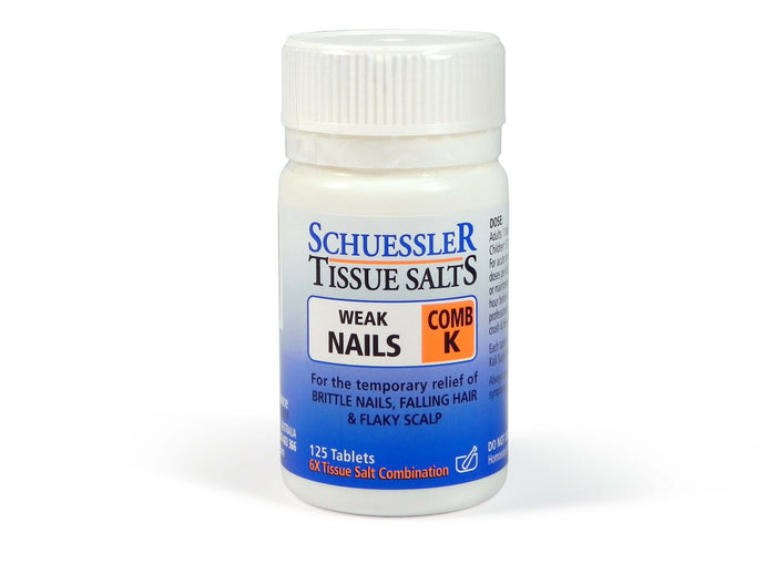 Schuessler Tissue Salts - Comb K - 125tabs
