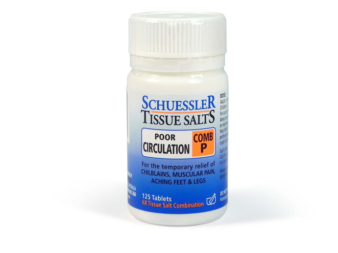 Schuessler Tissue Salts - Comb P - 125T