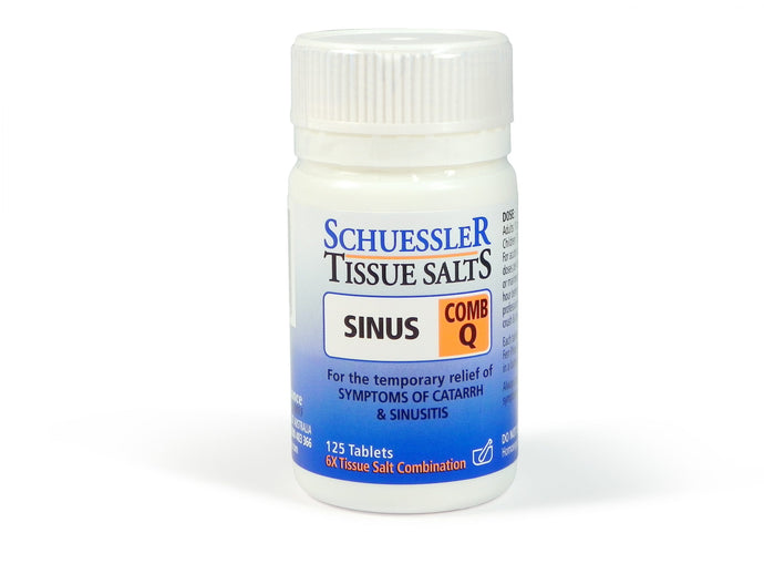 Schuessler Tissue Salts - Comb Q - 125T