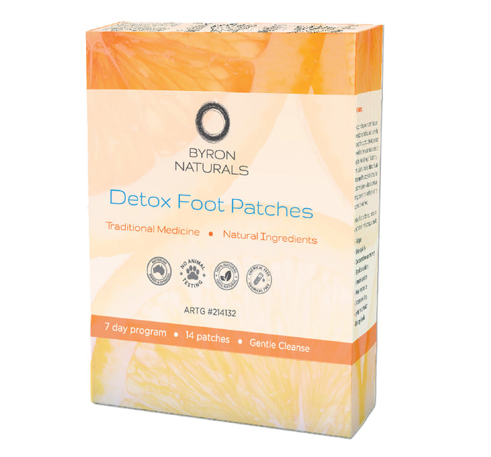 Byron Naturals - Detox Foot Patches - 7 day pack