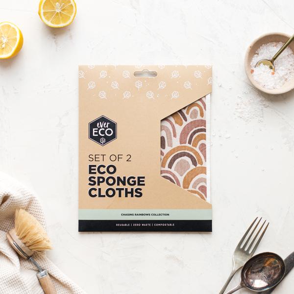 Ever Eco Sponge Cloths 2 pack