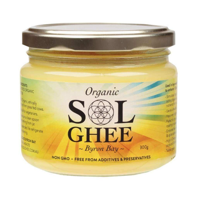 Sol Organics - Organic Grass Fed Ghee